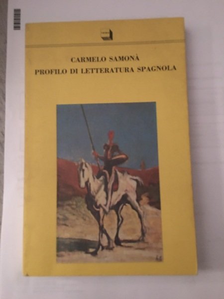 Profilo di letteratura spagnola.