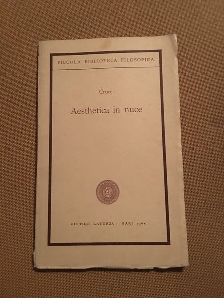 Aesthetica in nuce.