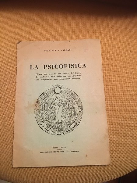 La psicofisica (L'uso dei metalli dei colori, dei legni dei …
