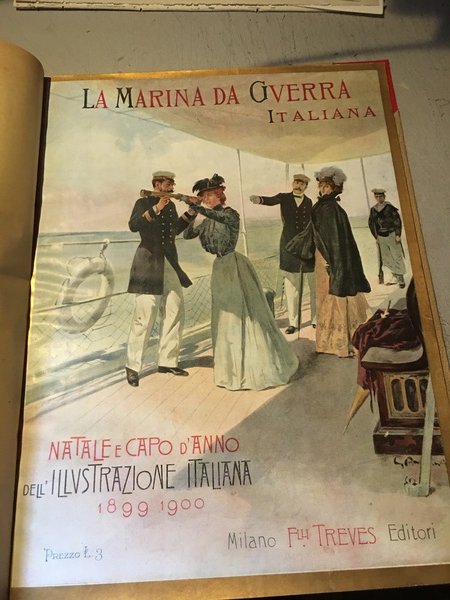 Illustrazione italiana Natale e capo d'anno 1899-1900 La Marina da …