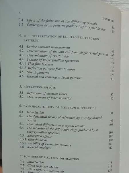 Electron Diffraction