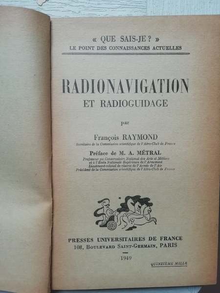 Radio Navigation et Radioguidage