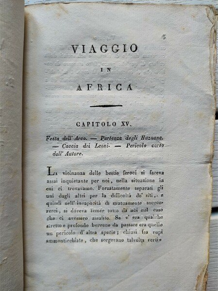 Secondo viaggio di F. Le Vaillant nell'interno dell'Africa pel Capo …