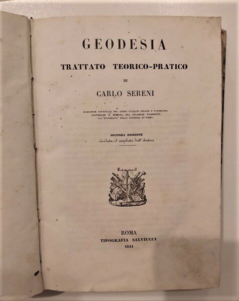 Geodesia. Trattato teorico-pratico