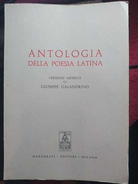 Antologia della poesia latina