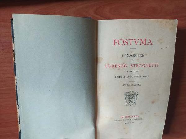Postuma/Canzoniere di Lorenzo Stecchetti (Mercutio)