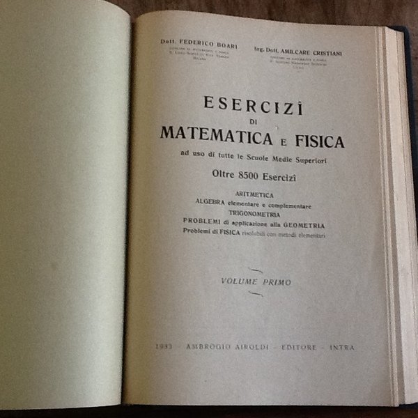 Matematica per tecnici e ingegneri Tavole di integrali Esercizi di …