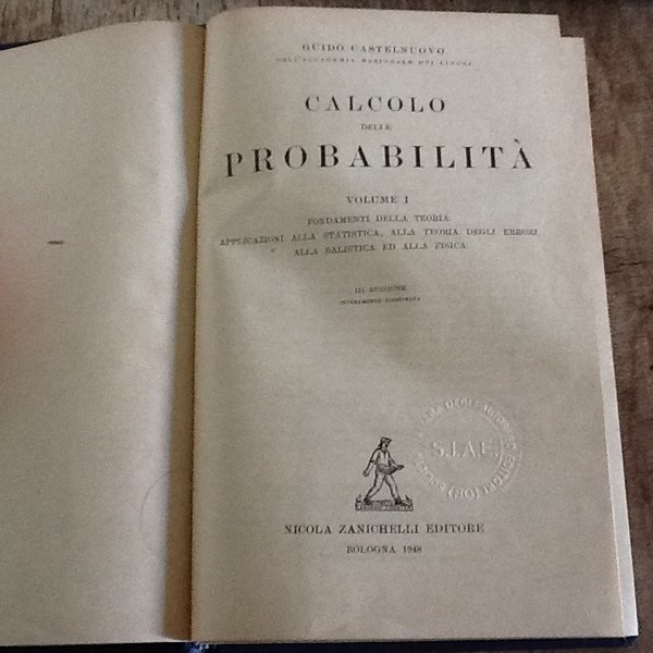 Calcolo delle probabilità, Elementi della teoria cinetica dei Gas