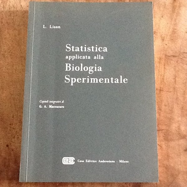 Statistica applicata alla biologia sperimentale