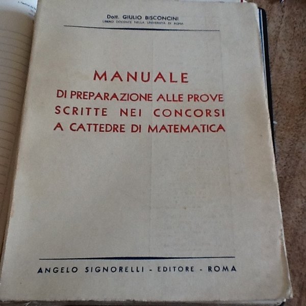 Manuale di preparazione alle prove scritte nei concorsi a cattedre …