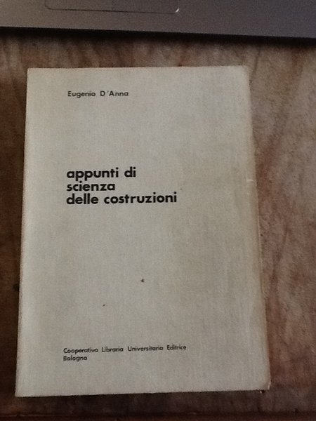 Appunti di scienza delle costruzioni