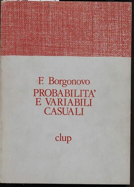 Probabilità e variabili casuali