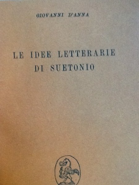 Le idee letterarie di Svetonio