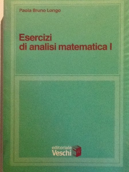 Esercizi di analisi matematica I