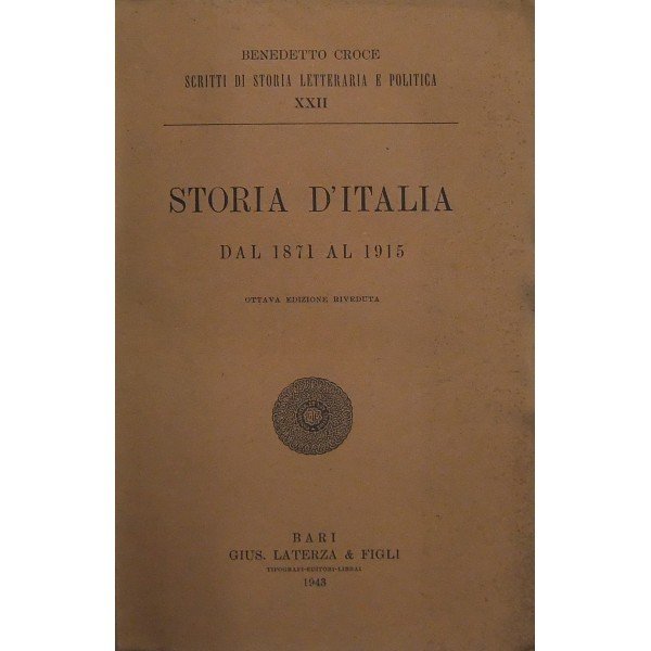 Storia d'Italia dal 1871 al 1915