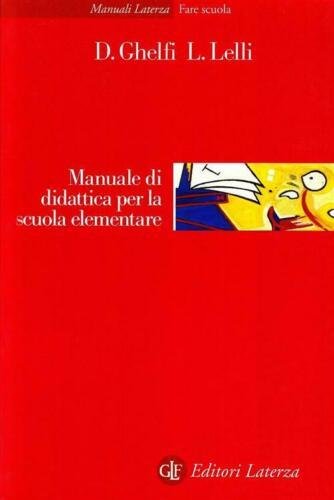 Manuale di didattica per la scuola materna