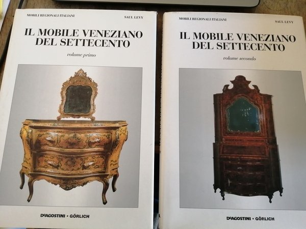 Il mobile veneziano del settecento volume primo e secondo