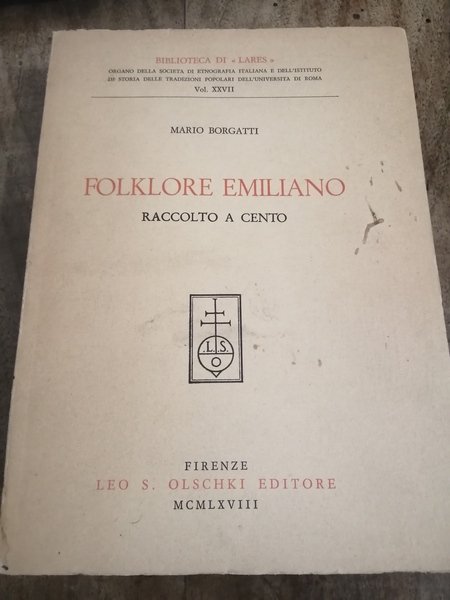 Folklore emiliano raccolto a Cento