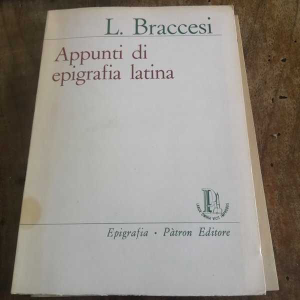 Appunti di epigrafia latina