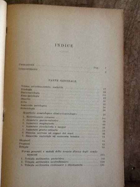 Diagnosi e terapia clinica degli avvelenamenti