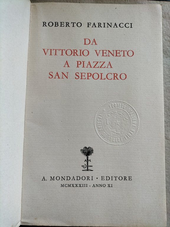 Da Vittorio Veneto a Piazza San Sepolcro