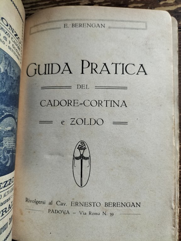 DALLA PIANA VENETA ALLE ALPI CADORICHE Guida pratica descrittiva BERENGAN …