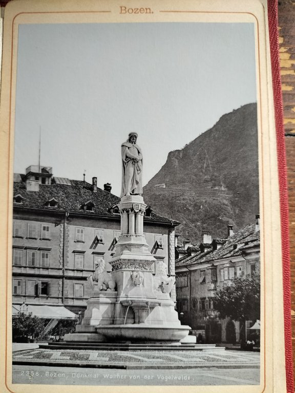 GRIES BOZEN 1897 STENGEL & CO. Dresden 12 cartoline Album …