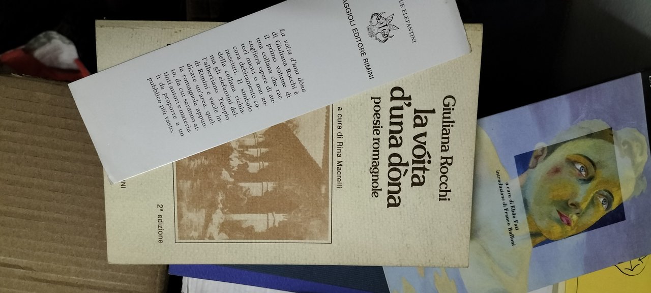 La Voita d'Una dona Poesie Romagnole