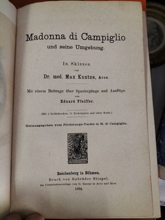 Madonna di Campiglio und seine Umgebung in Skizzen von Dr. …