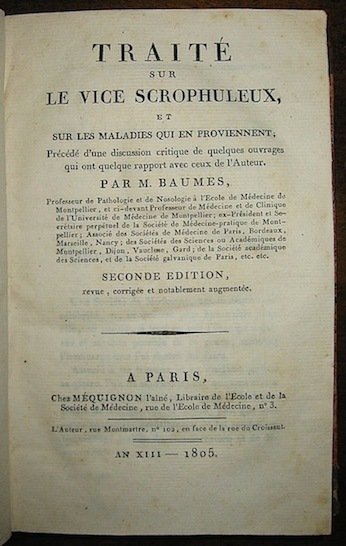 Traité sur le vice scrophuleux et sur les maladies qui …