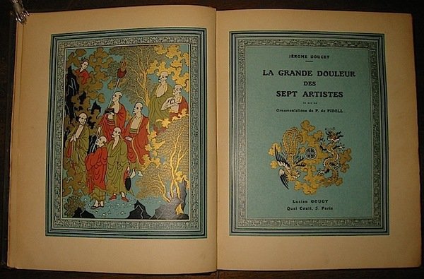 La grande douleur des sept artistes. Ornamentations de P. de …