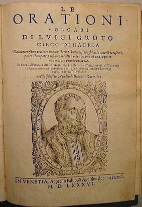 Le orationi volgari. hora dall’Autore stesso ricorrette. e raccolte in …