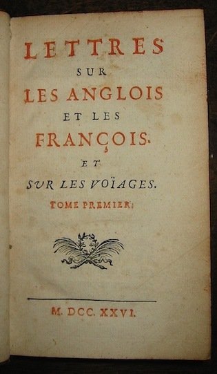 Lettres sur les Anglois et les François et sur les …