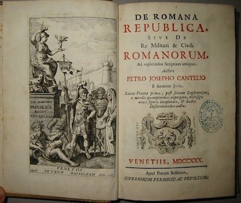 De Romana Republica sive de re militari & civili romanorum