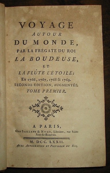 Voyage autour du monde, par la frégate du Roi La …