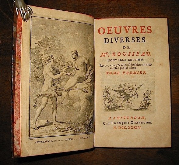 Oeuvres diverses. Nouvelle edition revue corrigée & considerablent augmentée par …