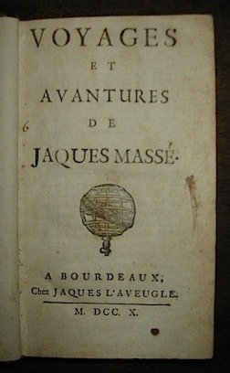 Voyages et avantures de Jaques Massé