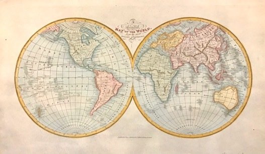 A general map of the world from the most modern …