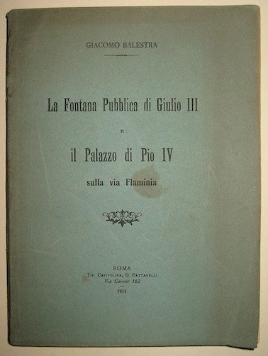 La fontana pubblica di Giulio III e il palazzo di …