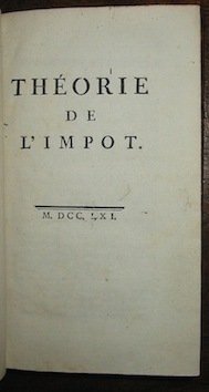 Théorie de l’impot