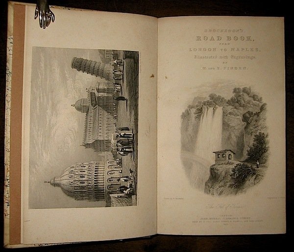 Road-book from London to Naples. illustrated with twenty-five views, from …