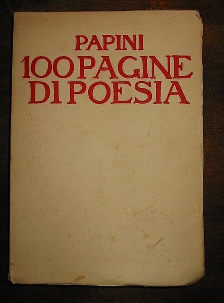 Cento pagine di poesia