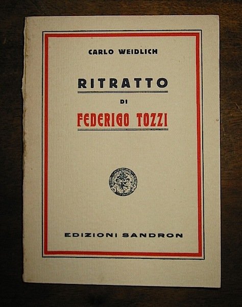 Ritratto di Federigo Tozzi