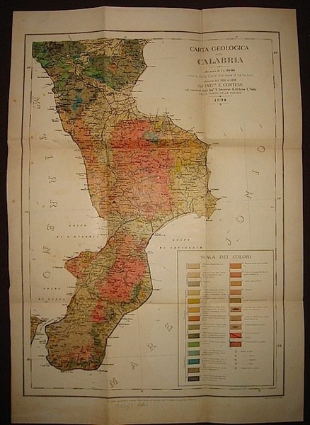 Descrizione geologica della Calabria pubblicata a cura del R. Ufficio …