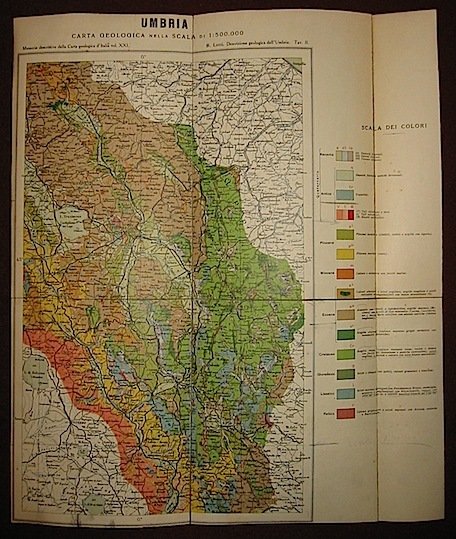 Descrizione geologica dell’Umbria pubblicata per cura del R. Ufficio Geologico. …