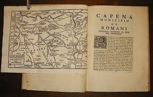 Capena municipio de’ Romani. Discorso. intorno al sito del medesimo …