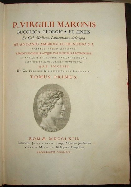 P. Virgilii Maronis Bucolica Georgica et Aeneis ex Cod. Mediceo-Laurentiano …