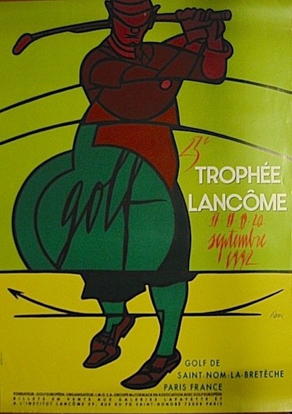 Golf. 23e Trophée Lancome. 17-18-19-20 septembre 1992. Saint-Nom-la-Bretèche