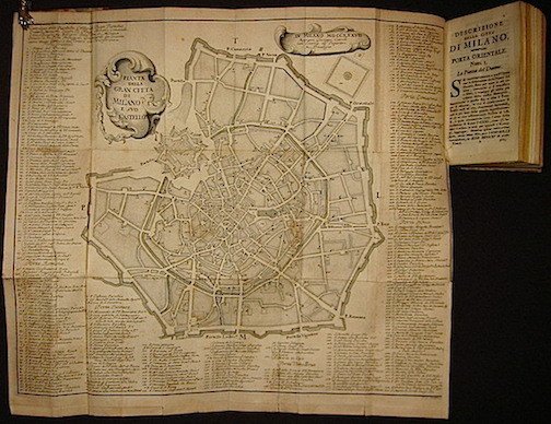 Descrizione di Milano ornata con molti disegni in rame delle …