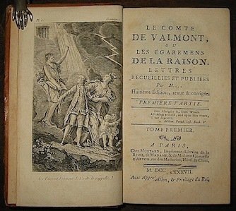 Le comte de Valmont, ou les égaremens de la raison. …